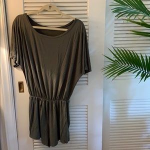 Comfy romper in olive